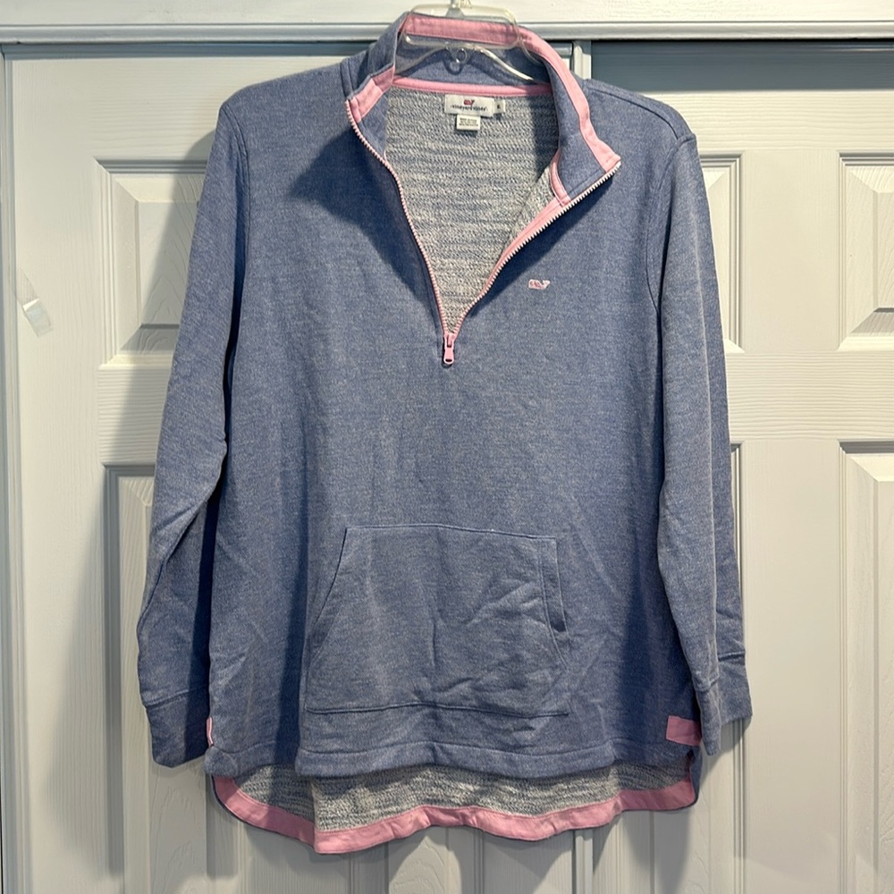 Women’s Vineyard Vines Pullover Quarter Zip, XL